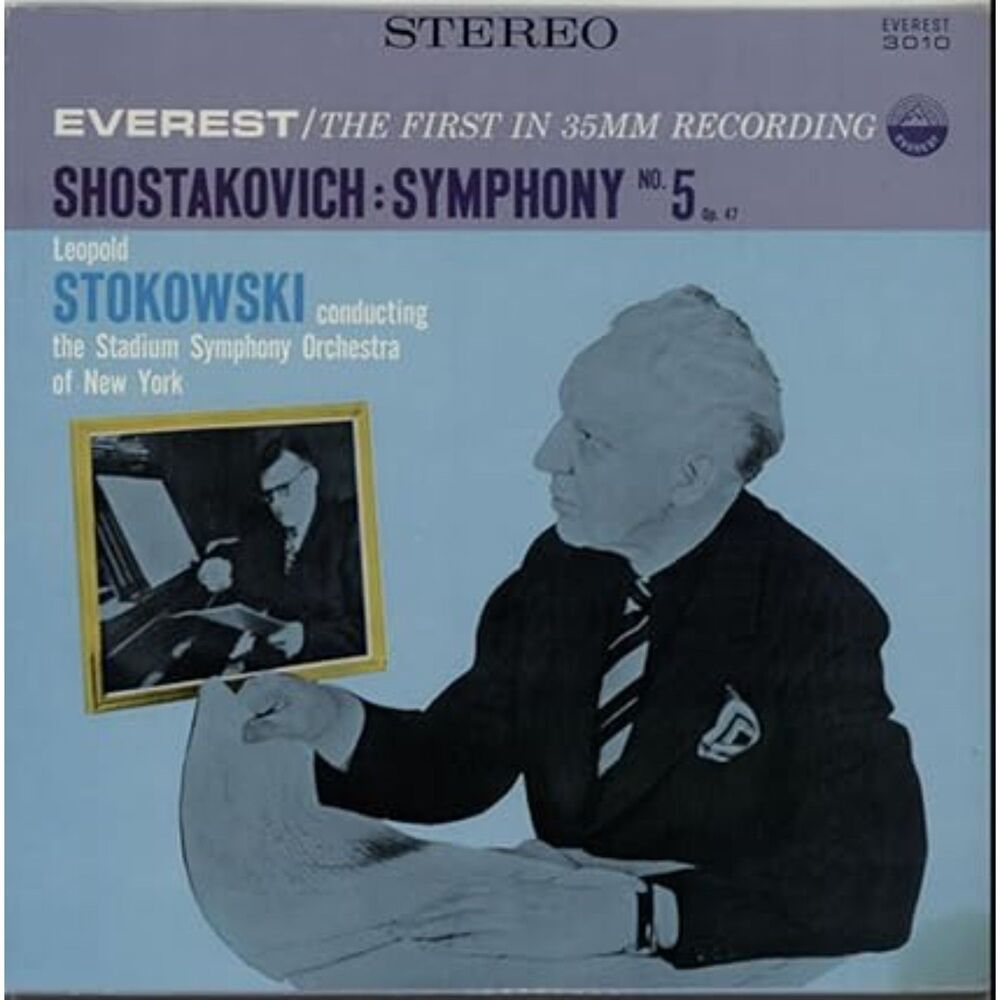 brand new Shostakovich: Symphony No. 5 in D Major, Op. 47 LP Everest 3010 1958